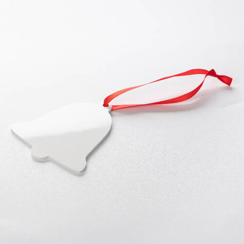 Ciondolo in plastica per sublimazione - campana