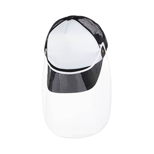 Visiera per sublimazione - nera