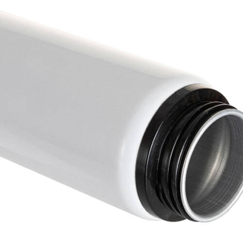 Borraccia da 600 ml con patta per sublimazione - bianca