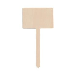 Targa da giardino 9 x 17,5 cm per sublimazione