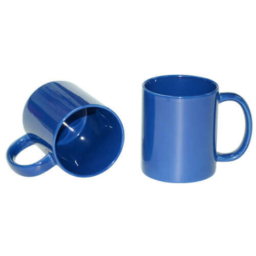 Tazza Full Color blu, lucido Termostampa
