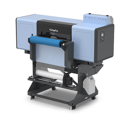 Stampante OtterPro Modello P 60 UV DTF con tre testine Epson i1600-E1