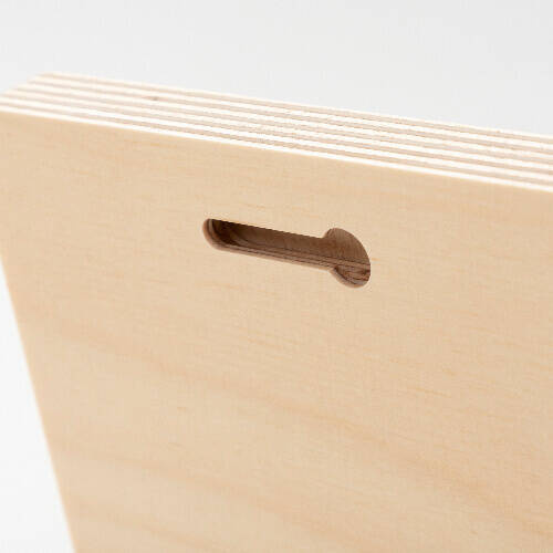 Cornice fotografica quadrata in compensato per sublimazione - 15,2 x 15,2 cm