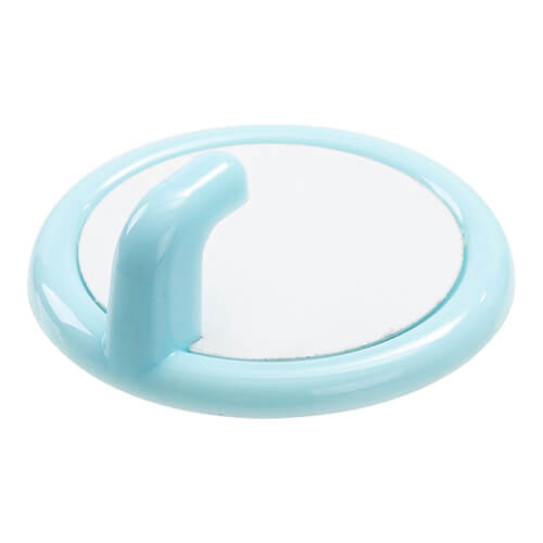 Un piccolo gancio di plastica per la sublimazione - cerchio blu