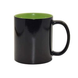 Tazza Magico – nero con l’interno verde chiaro Sublimazione Termostampa