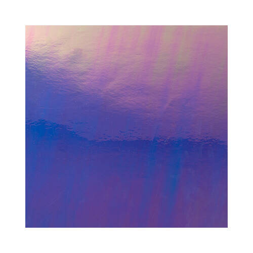 Un foglio di pellicola autoadesiva - arcobaleno blu