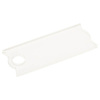 Badge portanome in acrilico 8,2 x 3,4 cm per sublimazione