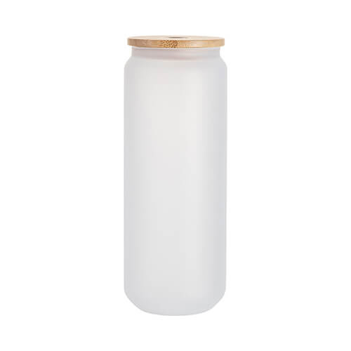 Tazza da 750 ml in vetro satinato per sublimazione