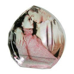 Foto cristallo da tavolo cuore modello SJ35