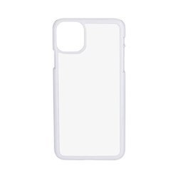 Custodia iPhone 11 Pro Max in plastica bianco Sublimazione trasferimento termico