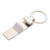 Portachiavi in metallo - apribottiglie a sublimazione - rettangolo