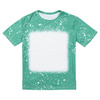 T-shirt Cotton-Like Bleached Starry Green per sublimazione