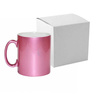 Tazza Soft Color Rosa Alu 300 ml con scatola Sublimazione Termostampa