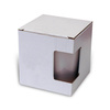 Confezione con finestra per tazza piccola caffelatte