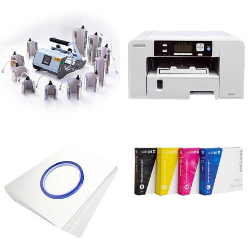 Sawgrass Virtuoso SG500 + kit stampante per tazze Elite Pro Max per sublimazione
