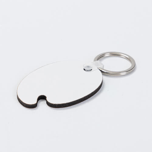 Portachiavi in MDF double face per sublimazione - tavolozza