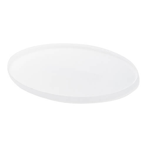 Targhetta acrilica 7,6 x 3,8 cm per sublimazione - ovale