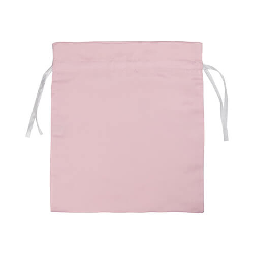Sacchetto in raso 35 x 38 cm per sublimazione - rosa
