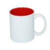 Tazza 330 ml ECO con l'interno rosso Sublimazione Termostampa