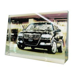 Foto cristallo grande trapezio orizzontale modello SJ24