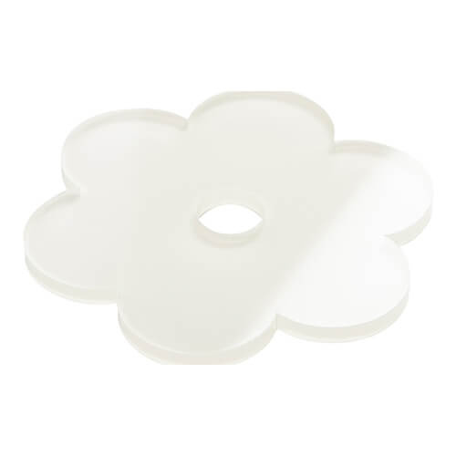 Targhetta in acrilico per sublimazione - fiore di pesco