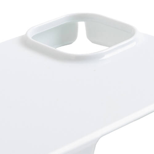 Custodia bianca opaca 3D per iPhone 14 per sublimazione