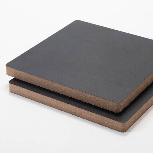 Pannello in fibra per sublimazione 20 x 20 x 1,5 cm - 2 pezzi. - dorso nero