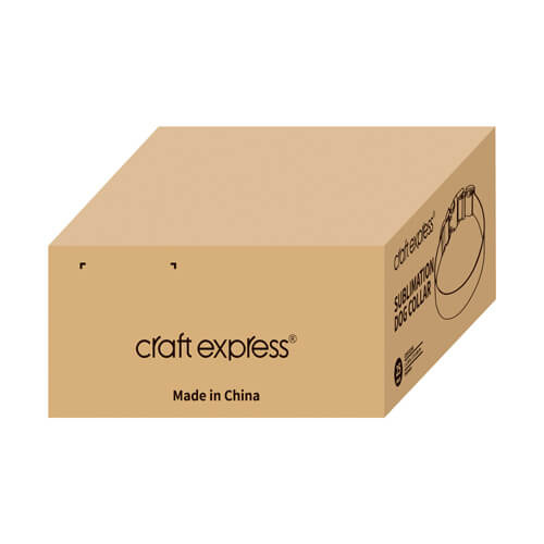 Set di 4 collari per cani a sublimazione