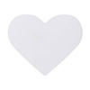 Tappetino in ceramica opaca per sublimazione - cuore