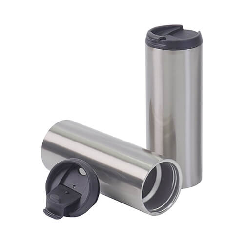 Tazza termica 410 ml per sublimazione - argento