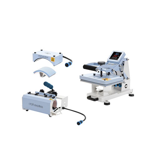 Pressa multifunzione 3 in 1 Craft Express Hobby Combo Blu