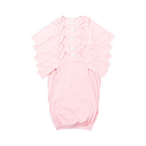 Camicia da notte a maniche lunghe per sublimazione - rosa