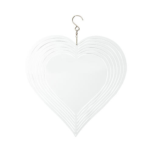 Wind Spinner 25 cm per sublimazione - cuore