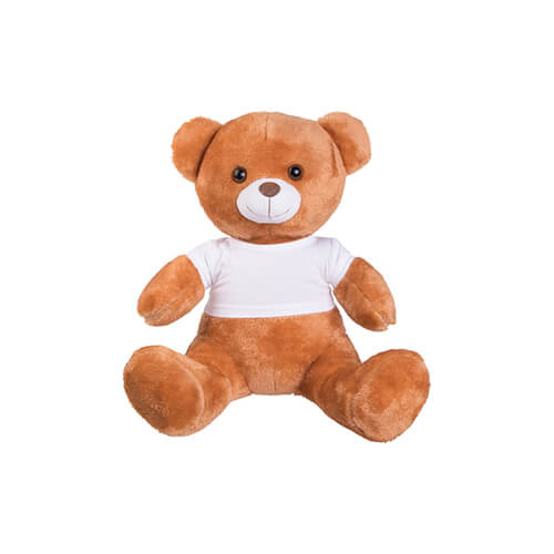 Orsacchiotto di peluche grande con una camicia per la stampa Trasferimento termico a sublimazione
