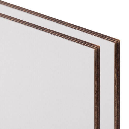Foglio di compensato sublimatico 92 x 92 cm - bianco