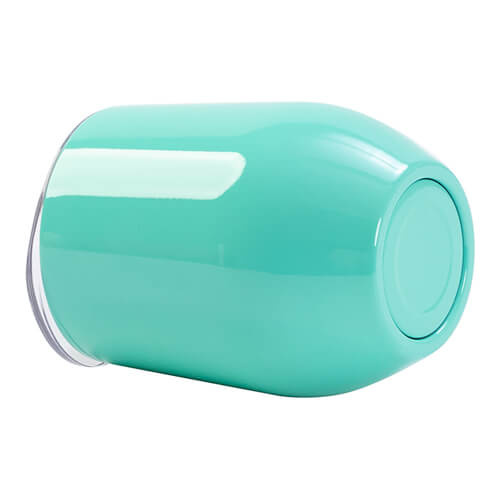 Tazza per vin brulè 360 ml per sublimazione - menta con foro per bere chiuso