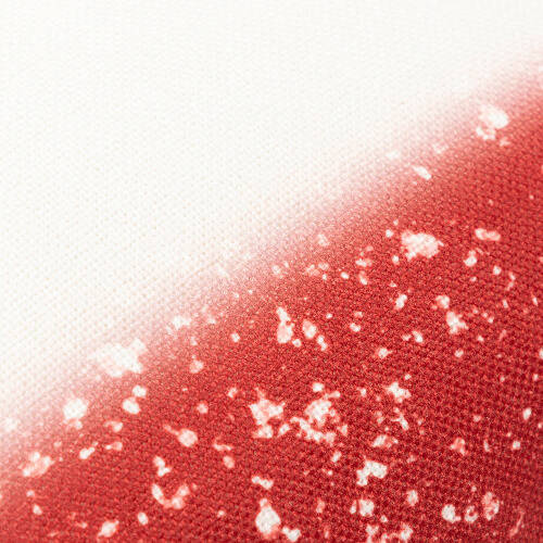Federa in lino 40 x 40 cm Bleached Starry Red per sublimazione