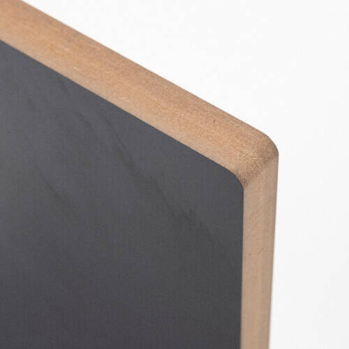 Pannello in fibra per sublimazione 20 x 20 x 1,5 cm - 2 pezzi. - dorso nero