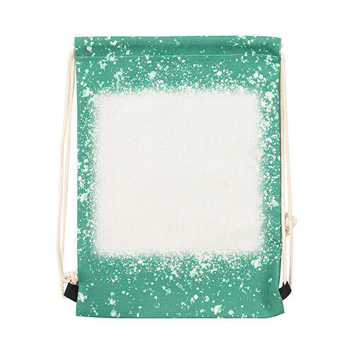 Borsa posteriore Bleached Starry Green per sublimazione