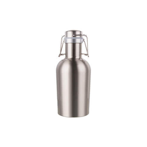 Growler birra, bottiglia in metallo 1000 ml da sublimare 