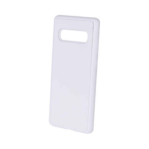 Custodia Samsung Galaxy S10 Plus bianco in gomma per Sublimazione trasferimento termico