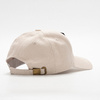 Cappello da baseball in cotone con patch quadrata in velcro per sublimazione - kaki