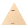 Cornice fotografica triangolare in compensato per sublimazione - 22,8 x 25,4 cm
