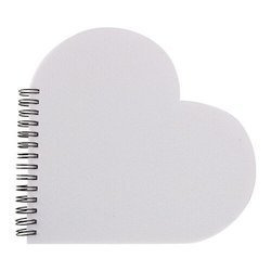 Inserto per quaderno a spirale cuore