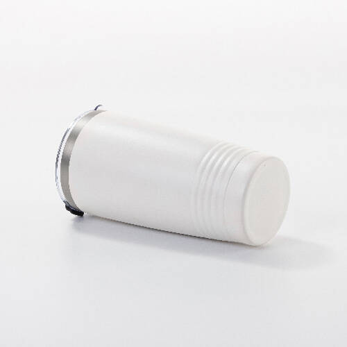 Bicchiere Termico Ringneck da 600 ml per Sublimazione - Bianco Opaco