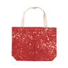 Borsa a tracolla Starry Red sbiancata per sublimazione