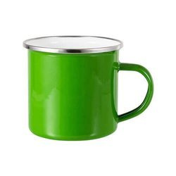 Tazza in metallo 360 ml Sublimazione Termostampa - verde