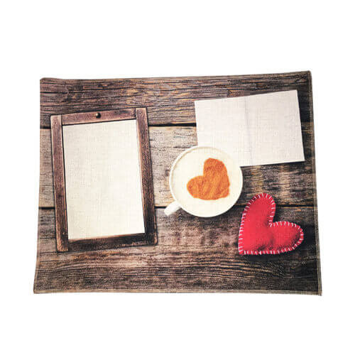 Tovaglietta in tela per sublimazione - Love