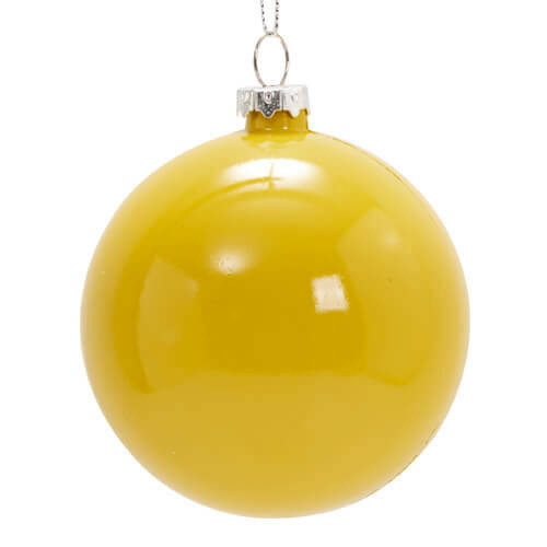 Guaina per albero di Natale Ø 7,8 cm per sublimazione - giallo lucido
