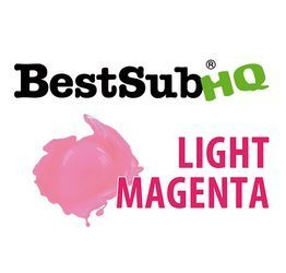 100 ml Inchiostro Sublimatico Light Magenta Best Sub HQ Sublimazione Trasferimento termico